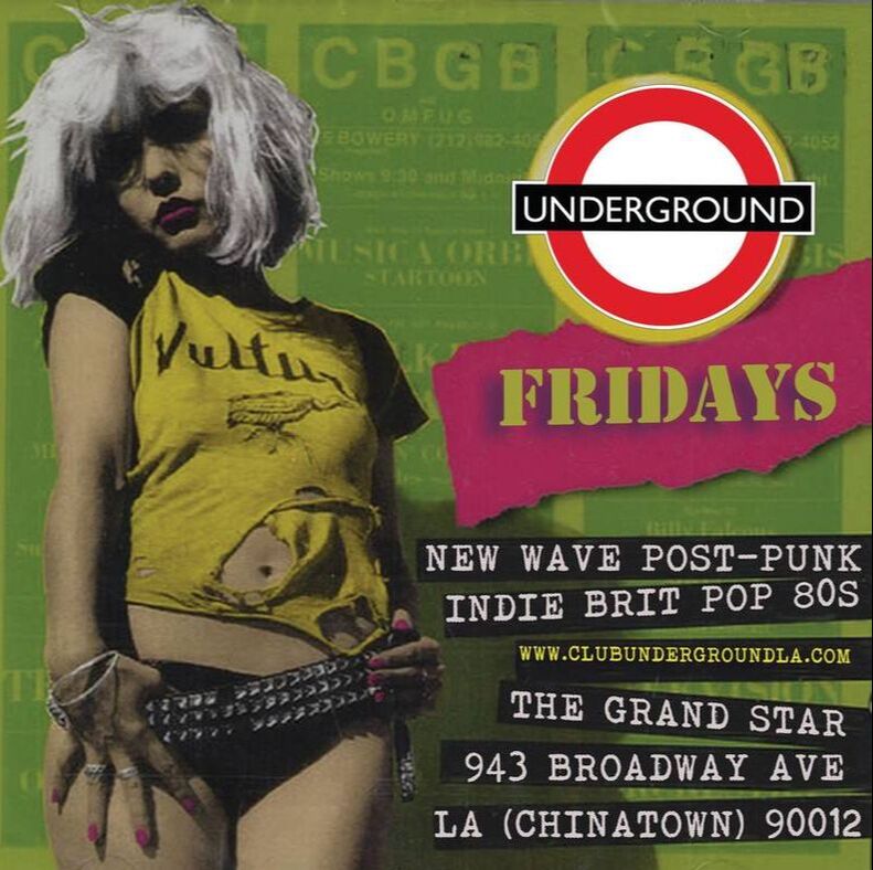 Club Underground Event Flyer